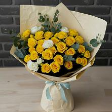 Букет цветов из:  Розы в Новоорловске