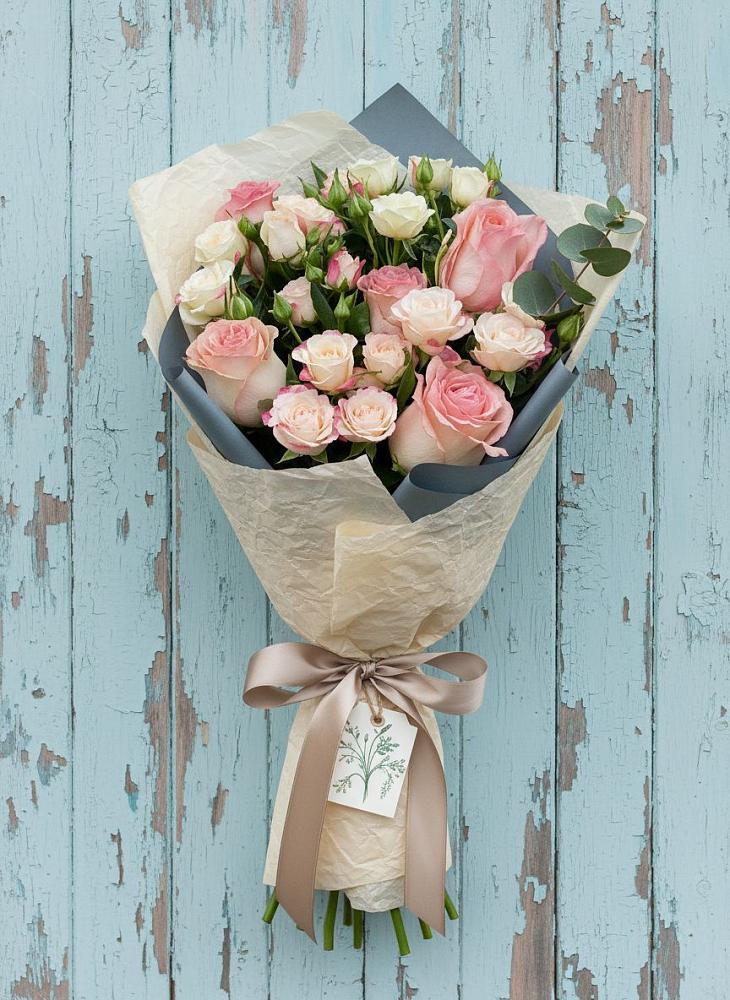 Букет цветов из: Розы в Новоорловске