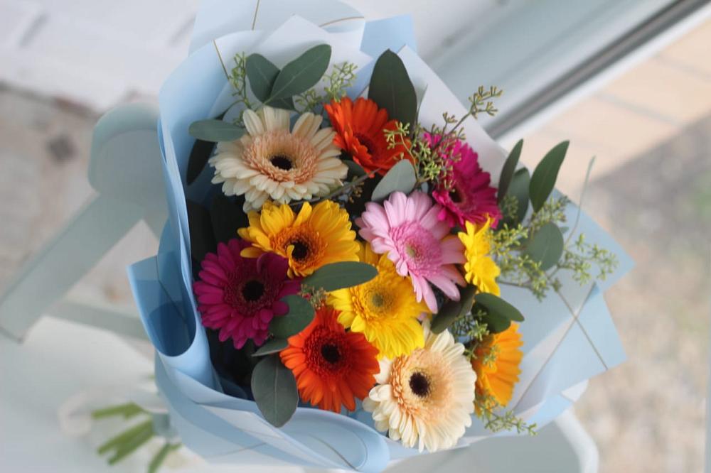 Букет цветов из: Герберы в Новоорловске