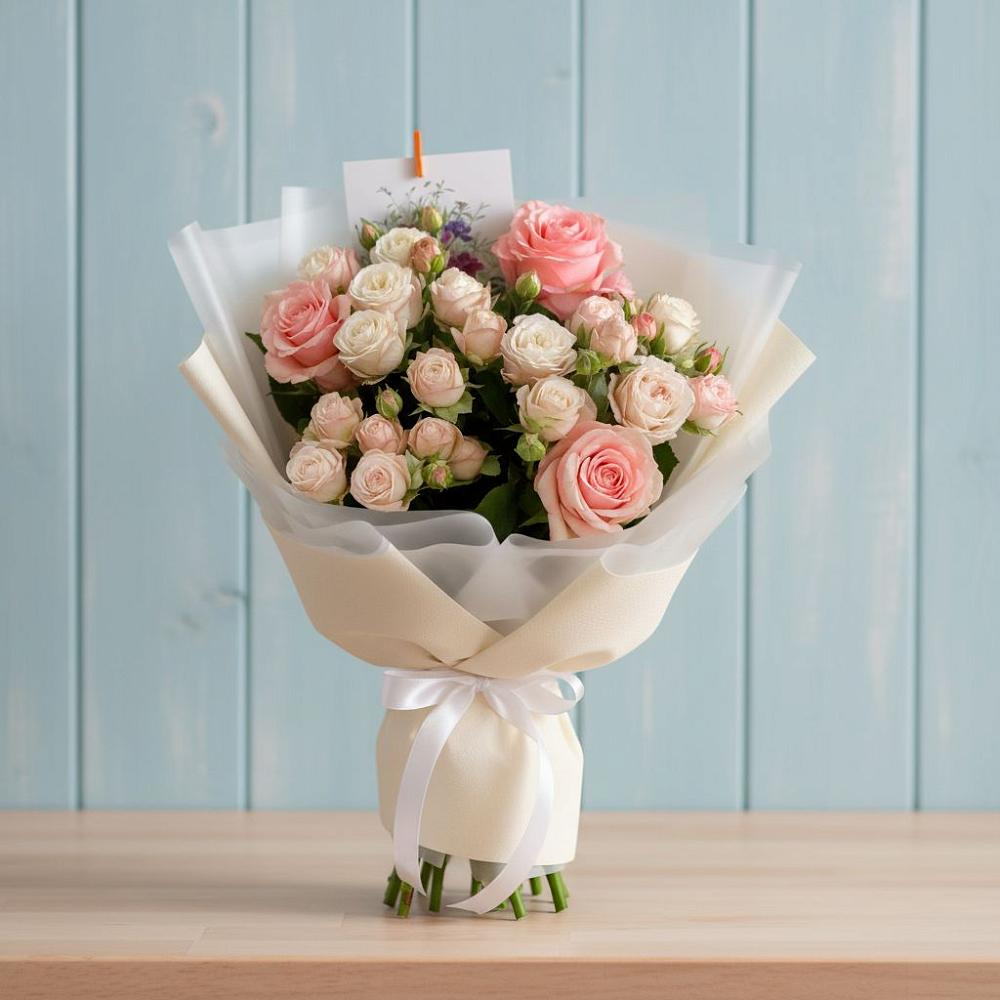 Букет цветов из: Розы в Новоорловске