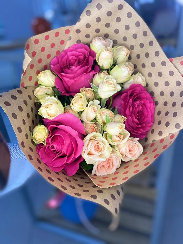 Букет цветов из: Розы в Новоорловске