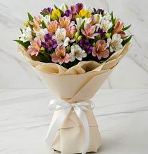 Букет цветов из:  Альстромерии #REPLACE_PRED# Новоорловске