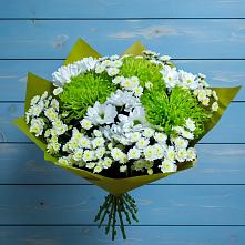 Букет цветов из:  Хризантемы в Новоорловске