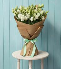 Букет цветов из:  Лизиантусы в Новоорловске