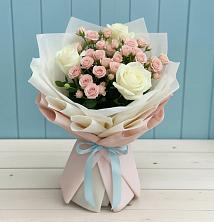 Букет цветов из:  Розы в Новоорловске