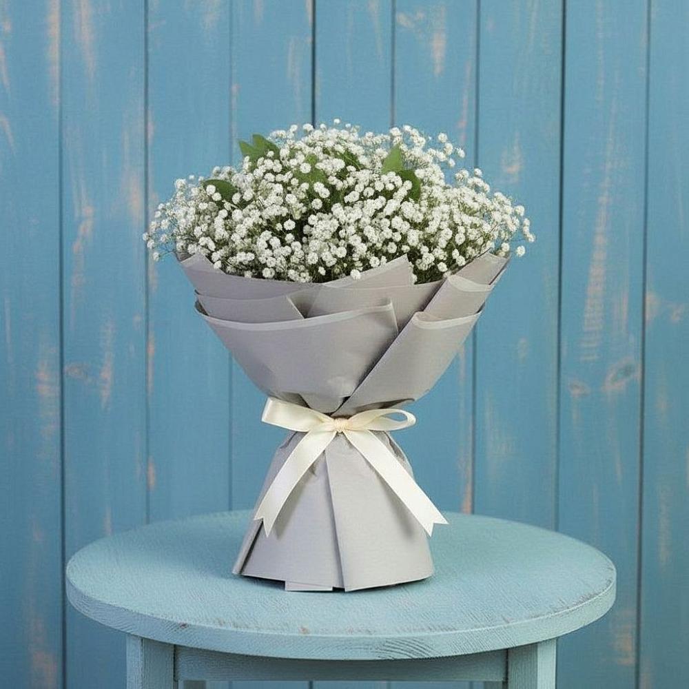 Букет цветов из: Гипсофила в Новоорловске