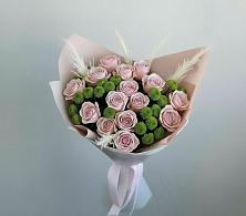 Букет цветов из:  Розы и Хризантемы в Новоорловске