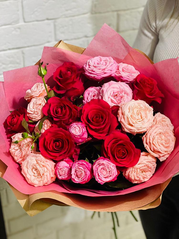 Букет цветов из: Розы в Новоорловске