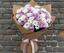 Букет цветов из:  Хризантемы в Новоорловске