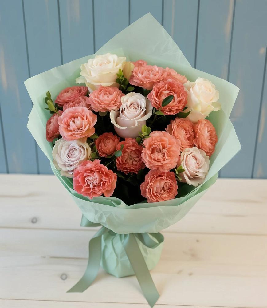Букет цветов из: Розы в Новоорловске