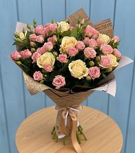 Букет цветов из:  Розы в Новоорловске
