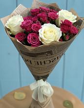 Букет цветов из:  Розы в Новоорловске