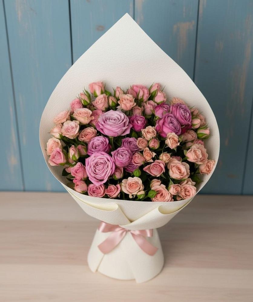 Букет цветов из: Розы в Новоорловске