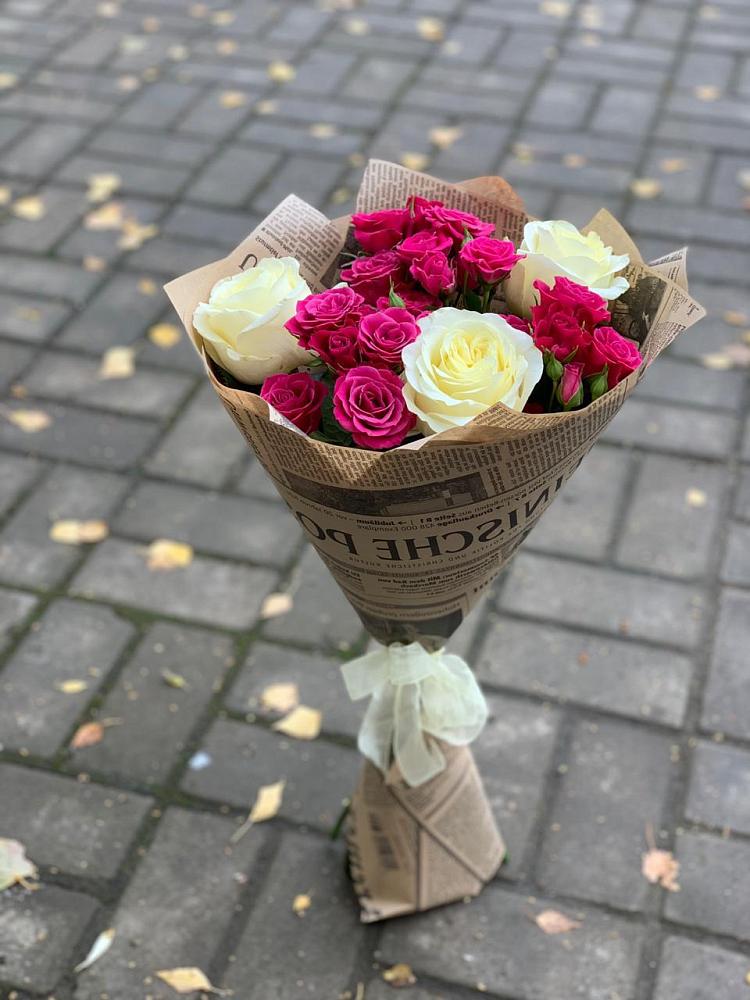 Букет цветов из: Розы в Новоорловске