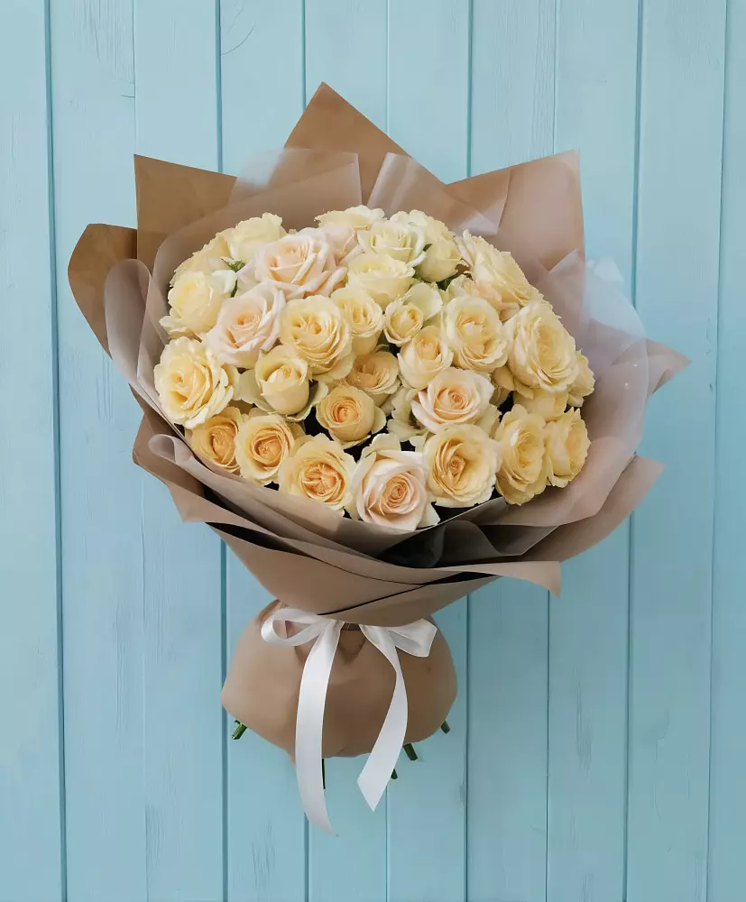 Букет Кремовое облако в Новоорловске