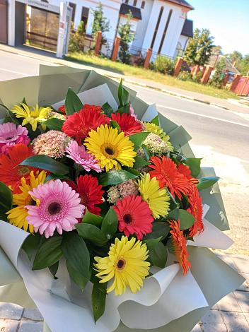 Букет цветов из: Герберы в Новоорловске