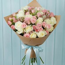Букет цветов из:  Розы в Новоорловске