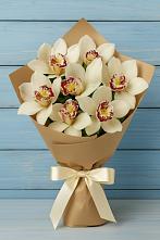 Букет цветов из:  Орхидеи и Розы в Новоорловске